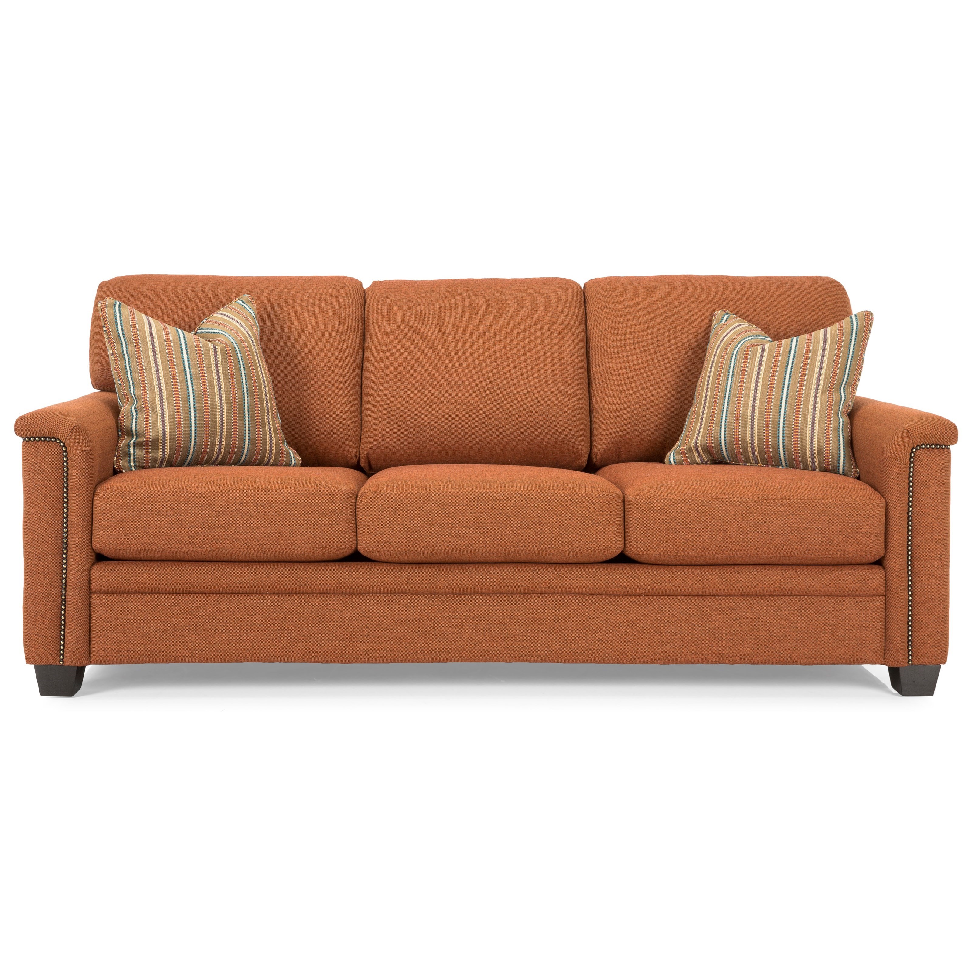 DecorRest 2877 Transitional Sofa with Nailhead Trim Wayside